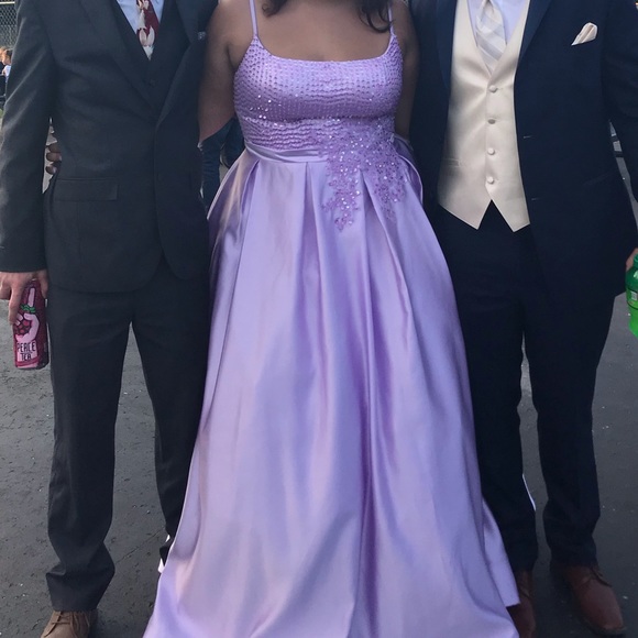 Beautiful ball gown (periwinkle) - Picture 1 of 2